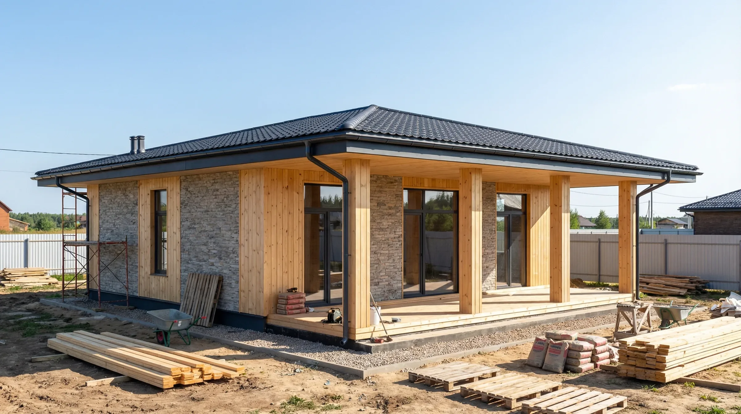 Построенный дом 4