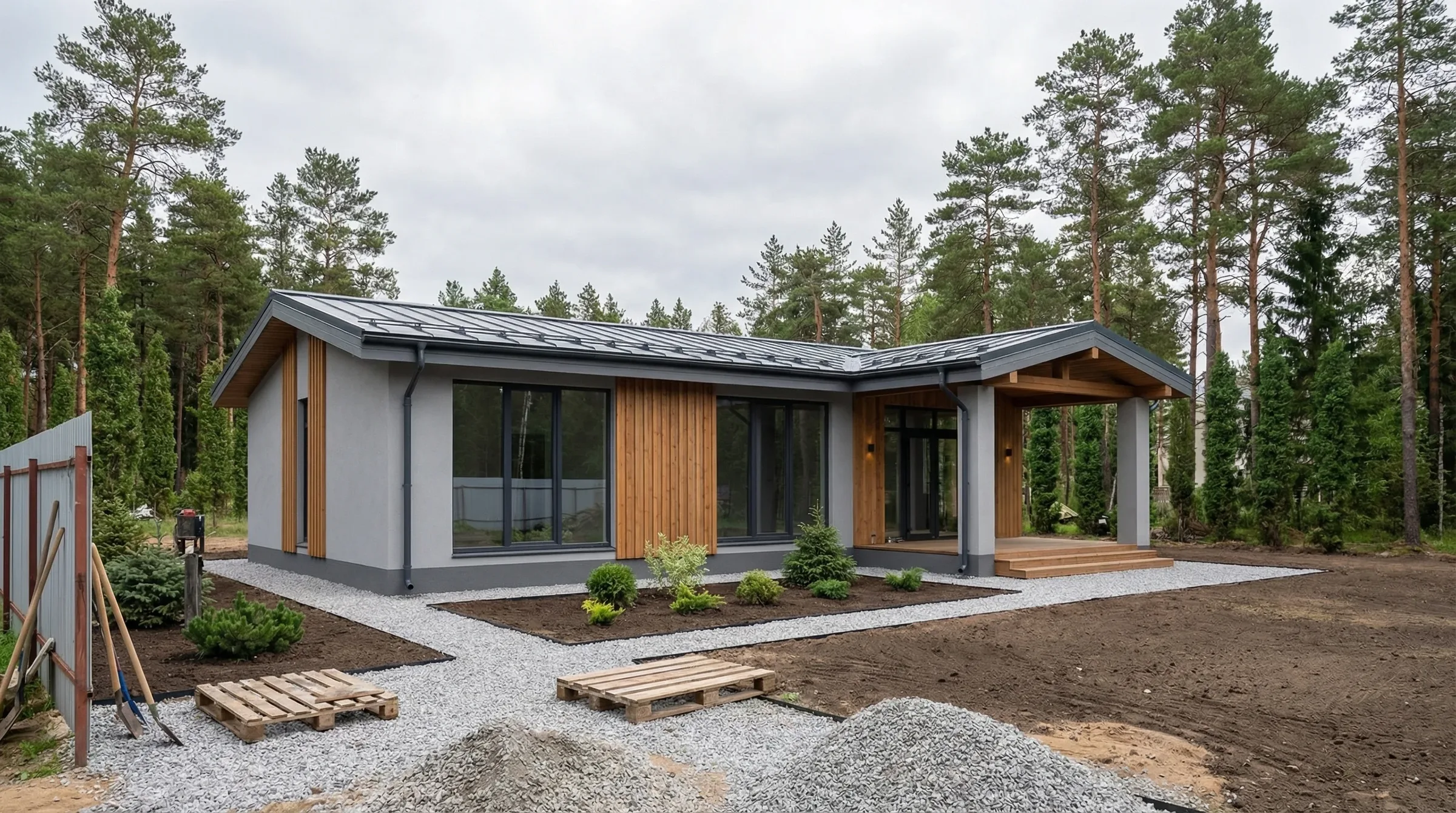 Построенный дом 6