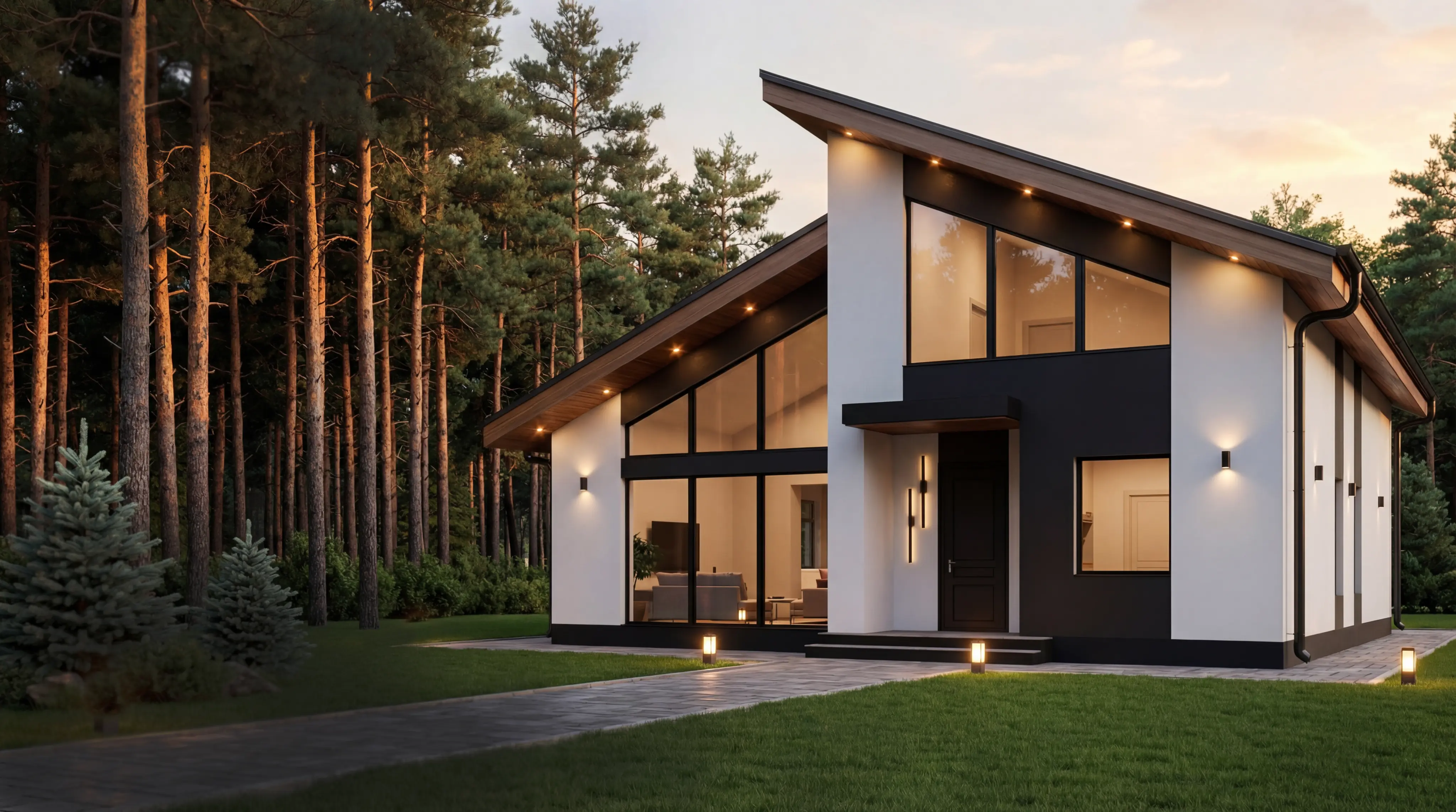 Дом из газобетона